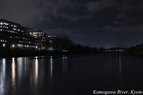 Kamogawa river Kyoto 鴨川　京都